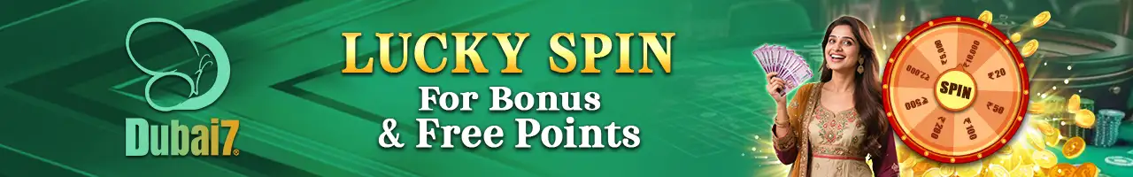 Daily Check-in: Spin to Win up to ₹200! Log in every day to collect Free Points and use them for the Lucky Spin!